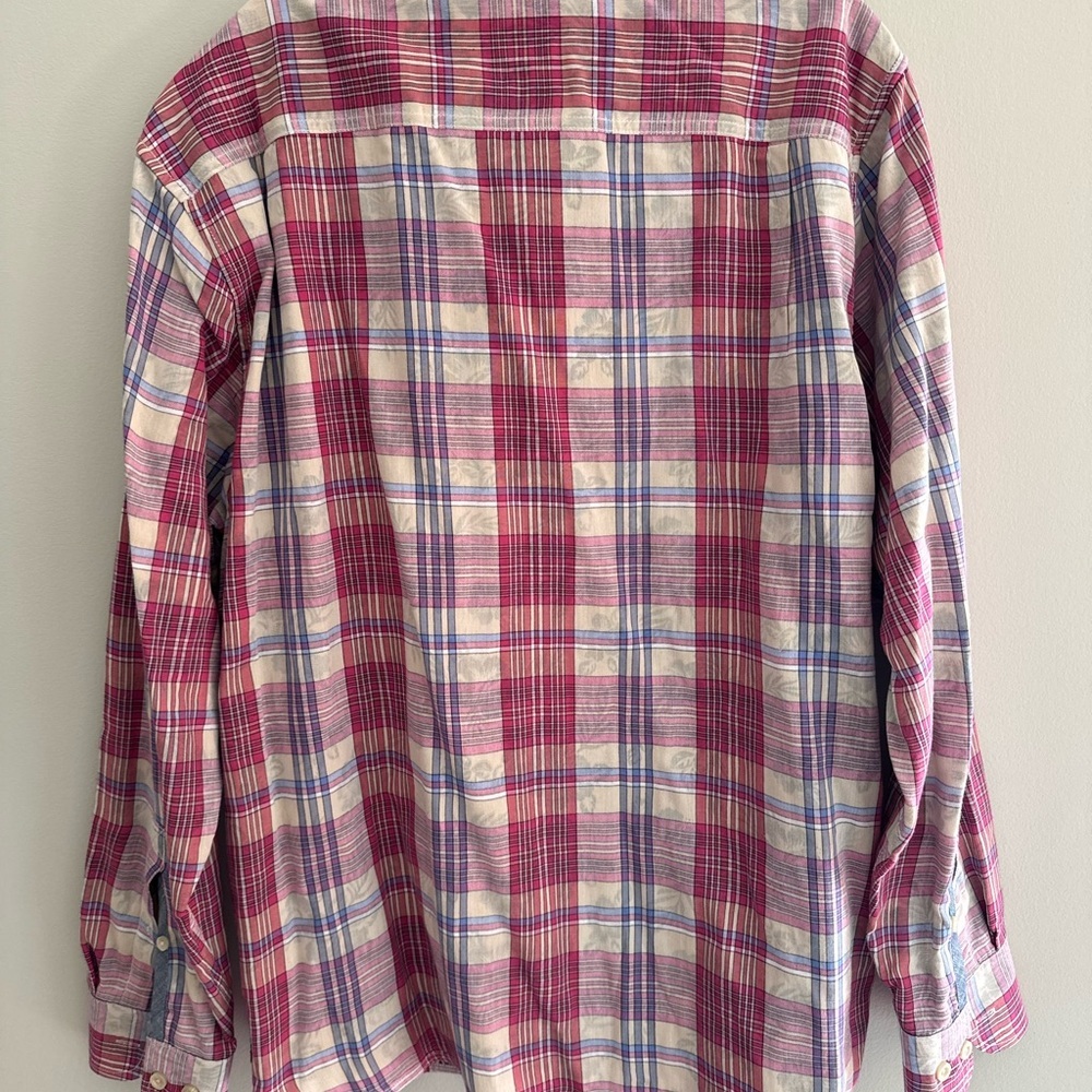 Tommy Bahama Men's Palapa Plaid size XL dry cleaned - Picture 4 of 5
